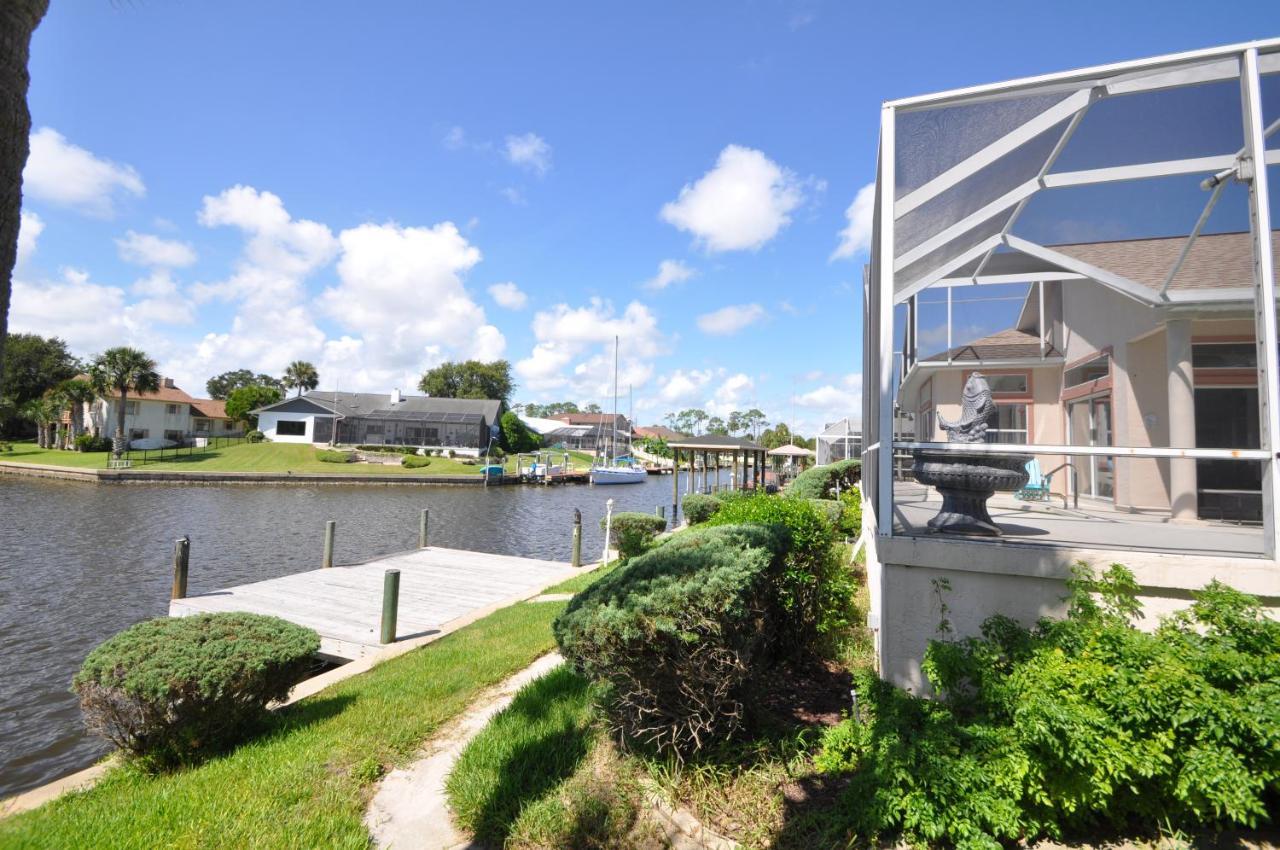 Sunset Bay Beautiful Pool Home - Bring Your Boat Or Jet Ski - Canal With Dock- Sleeps 10 - 4 Bd Palm Coast Exterior photo