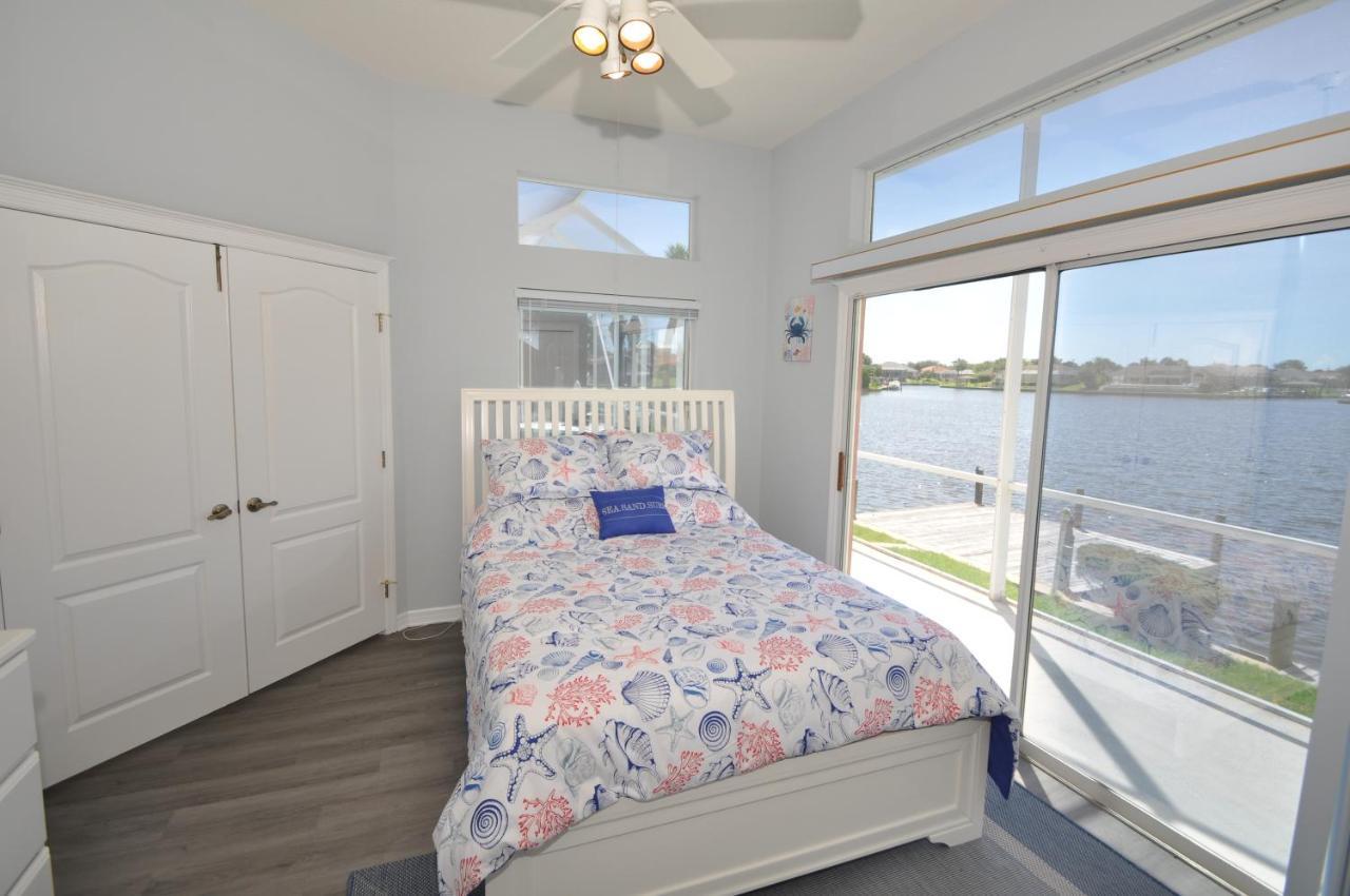 Sunset Bay Beautiful Pool Home - Bring Your Boat Or Jet Ski - Canal With Dock- Sleeps 10 - 4 Bd Palm Coast Exterior photo